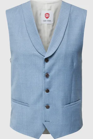 Club of Gents Gilet van zuivere scheerwol - YOUR OWN PARTY by CG – CLUB of GENTS
