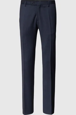 Club of Gents Slim fit pantalon met stretch