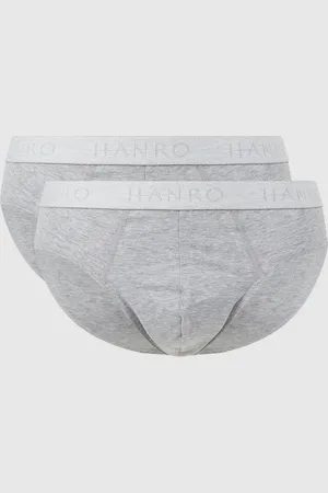 Hanro Slip met labeldetails in een set van 2 stuks
