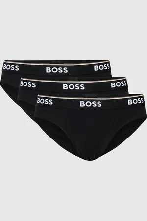 HUGO BOSS Slip met labeldetails in een set van 3 stuks, model 