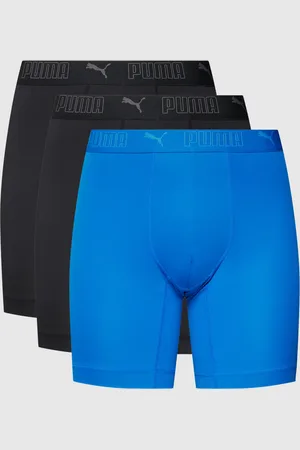PUMA Boxershort met elastische band met logo in een set van 3 stuks