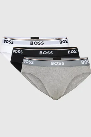 HUGO BOSS Slip met labeldetails in een set van 3 stuks, model 