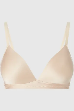 Hanro T-shirtbeha van satijn - beugelloos, model 