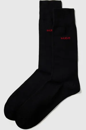 HUGO BOSS Sokken met labeldetail in een set van 2 paar