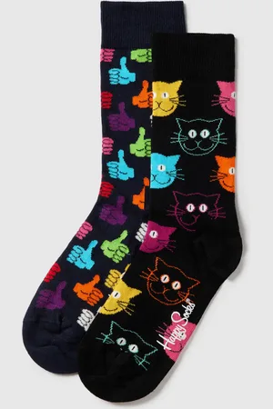 Happy Socks Sokken met all-over motief, model 