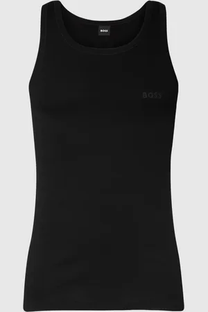 HUGO BOSS Tanktop met labelprint, model 