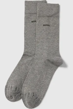 HUGO BOSS Sokken met labelprint in een set van 2 paar