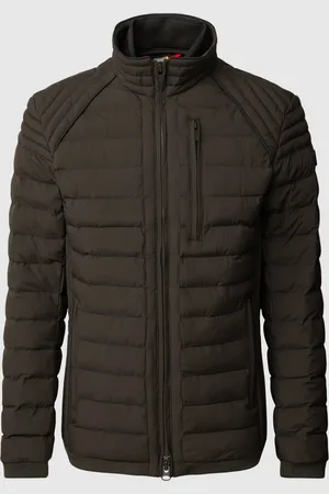 Wellensteyn Regular fit gewatteerd jack met opstaande kraag, model 