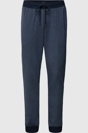 Schiesser Sweatpants in gemêleerde look, model 