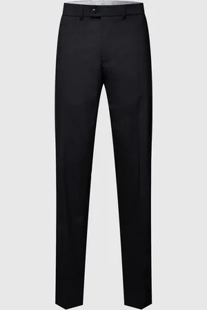 Brax Regular fit broek van scheerwolmix met stretch, model 