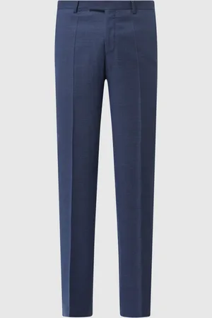 Baldessarini Slim fit pantalon van scheerwol, model 