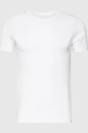 Schiesser T-shirt met labeldetail