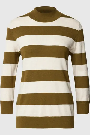 Montego Gebreide pullover met streepmotief