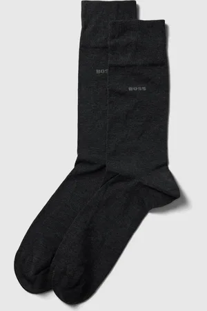 HUGO BOSS Sokken met labelprint in een set van 2 paar