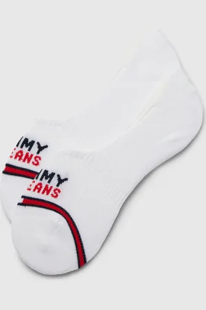 Tommy Hilfiger Kousenvoetjes met labeldetails in een set van 2 paar