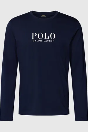 Ralph Lauren Shirt met lange mouwen en labelprint, model 