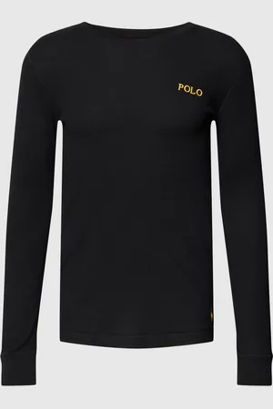 Ralph Lauren Shirt met lange mouwen en structuurmotief, model 