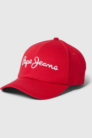 Pepe Jeans Baseballpet met labelstitching, model 
