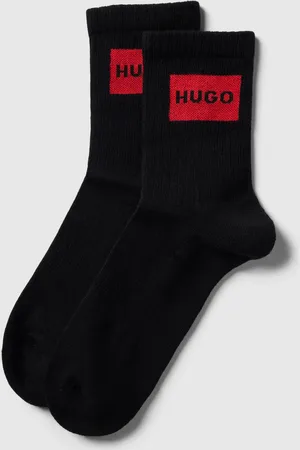 HUGO BOSS Sokken met labeldetail in een set van 2 paar