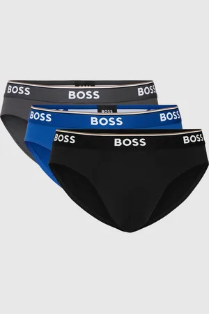 HUGO BOSS Slip met labeldetails in een set van 3 stuks, model 