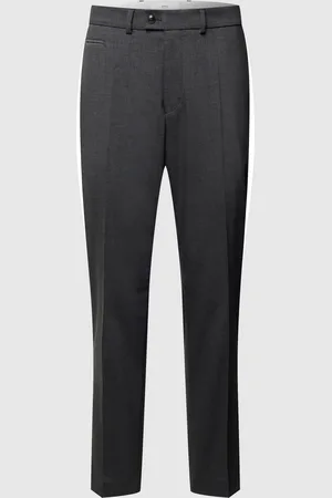 Brax Regular fit broek van scheerwolmix met stretch, model 