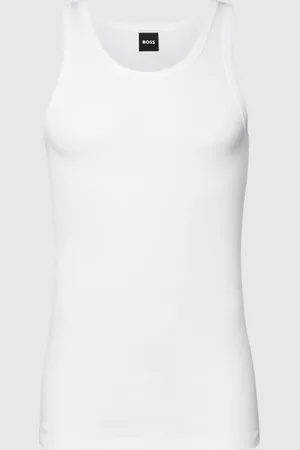 HUGO BOSS Tanktop met labelprint, model 