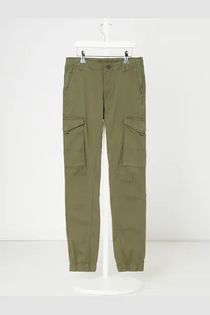 JACK & JONES Cargobroek met stretch, model 