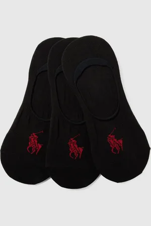 Ralph Lauren Kousenvoetjes met labeldetail in een set van 3 paar