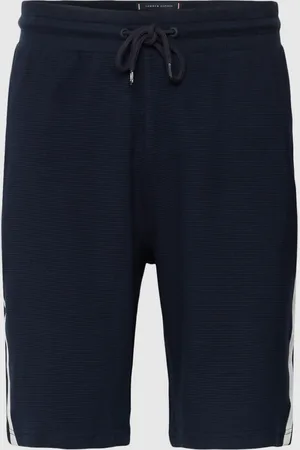 Tommy Hilfiger Sweatshorts met wafelstructuur, model 