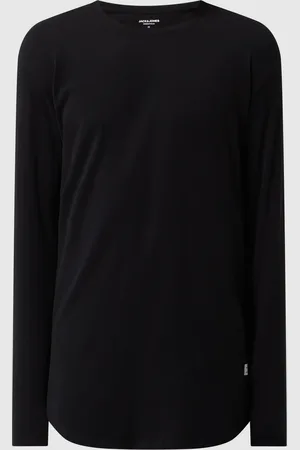 JACK & JONES Shirt met lange mouwen van biologisch katoen, model 