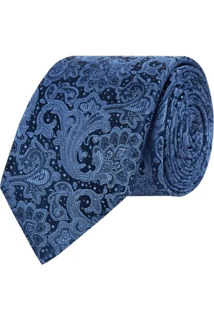 Carlo Monti Zijden stropdas met paisleymotief