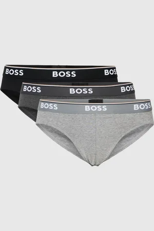 HUGO BOSS Slip met labeldetails in een set van 3 stuks, model 