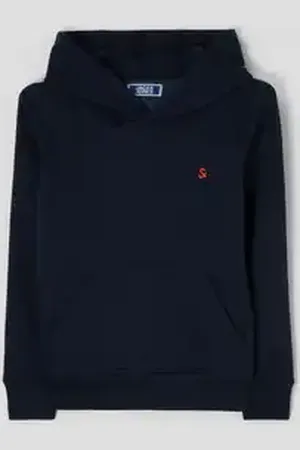 JACK & JONES Hoodie met kangoeroezak, model 