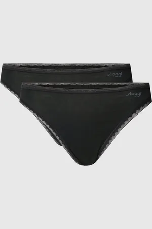 Sloggi Slip met labeldetail in een set van 2 stuks