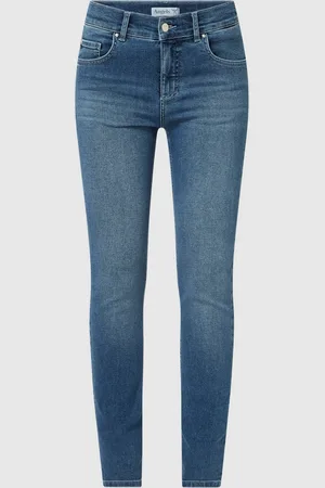 Angels Skinny fit jeans met labelpatch
