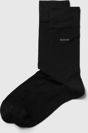 HUGO BOSS Sokken met labelprint in een set van 2 paar