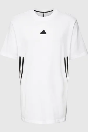 adidas T-shirt van katoen met labeldetail