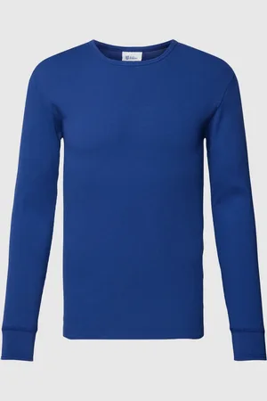 Schiesser Shirt met lange mouwen in fijnriblook, model 