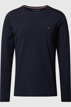 Tommy Hilfiger Slim fit shirt met lange mouwen en labelstitching