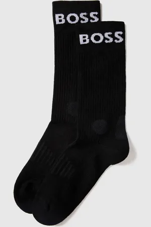 HUGO BOSS Sokken met labelprint in een set van 2 paar