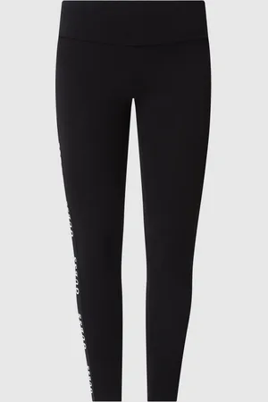 Guess Sportlegging met logostrepen, model 
