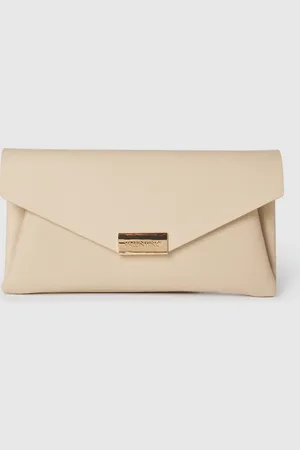 VALENTINO Clutch in envelopmodel met glanzend design, model 