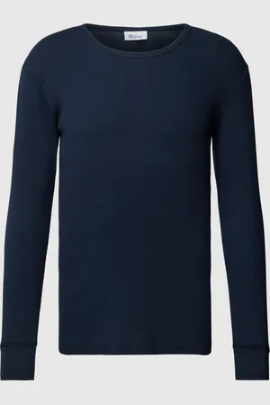 Schiesser Shirt met lange mouwen in fijnriblook, model 