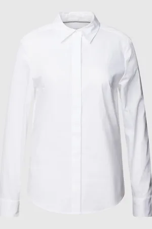 HUGO BOSS Overhemdblouse met platte kraag, model 
