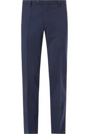 Club of Gents Pantalon met bandplooien, model 