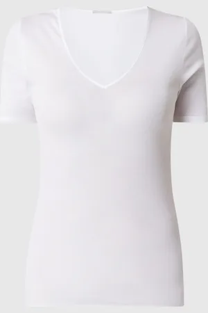 Hanro T-shirt van katoen, model 