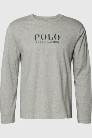 Ralph Lauren Shirt met lange mouwen en labelprint, model 