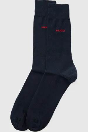 HUGO BOSS Sokken met labeldetail in een set van 2 paar