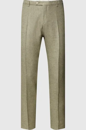 Club of Gents Slim fit chino met structuurmotief, model 