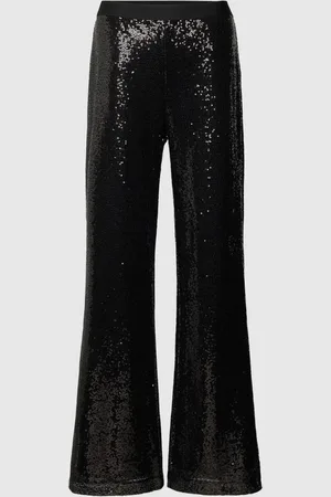 Opus Broek met all-over pailletten, model 